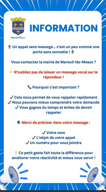 Message mairieMLM